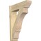 Ekena Millwork Balboa Slat Rough Sawn Outlooker, Douglas Fir, 8"W x 28"D x 36"H OUT08X28X36BOA06RDF - alternate 1